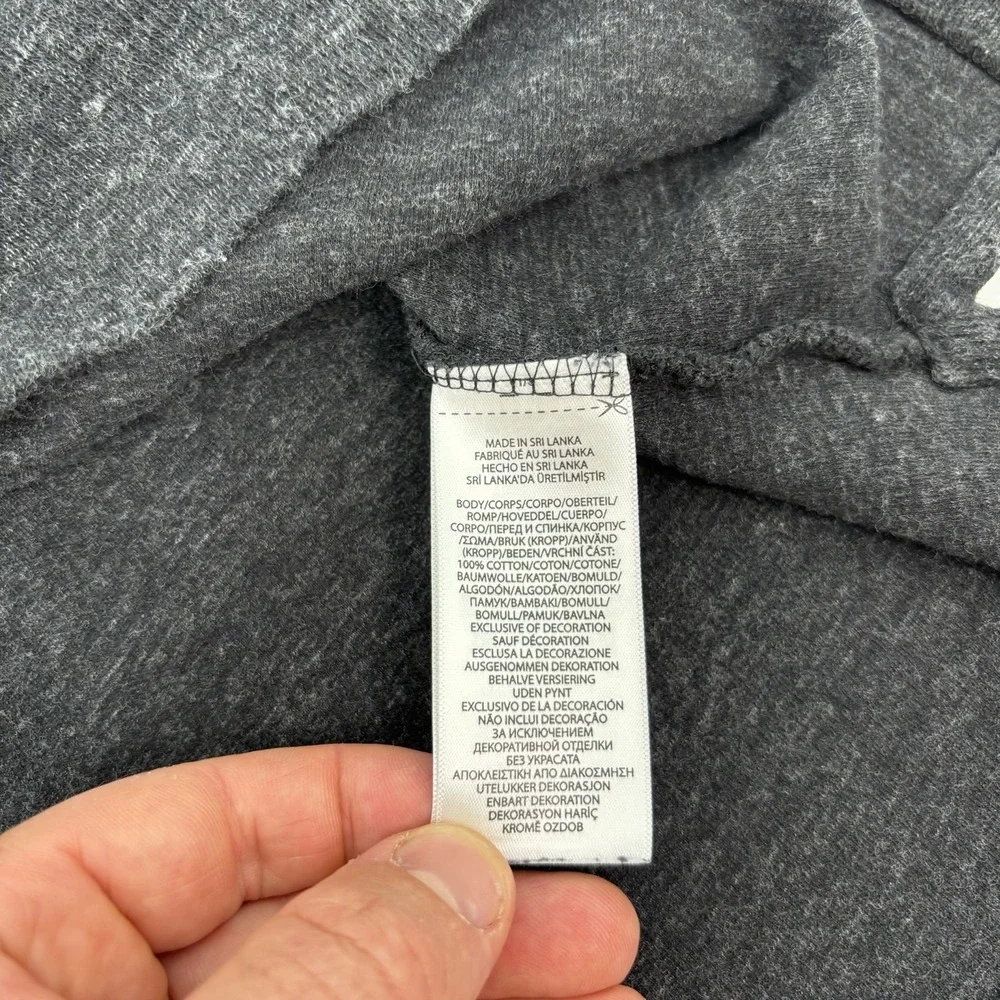 Polo Ralph Lauren Estate Rib‎ 1/4 Zip Sweater Men's Size Medium Gray Pullover